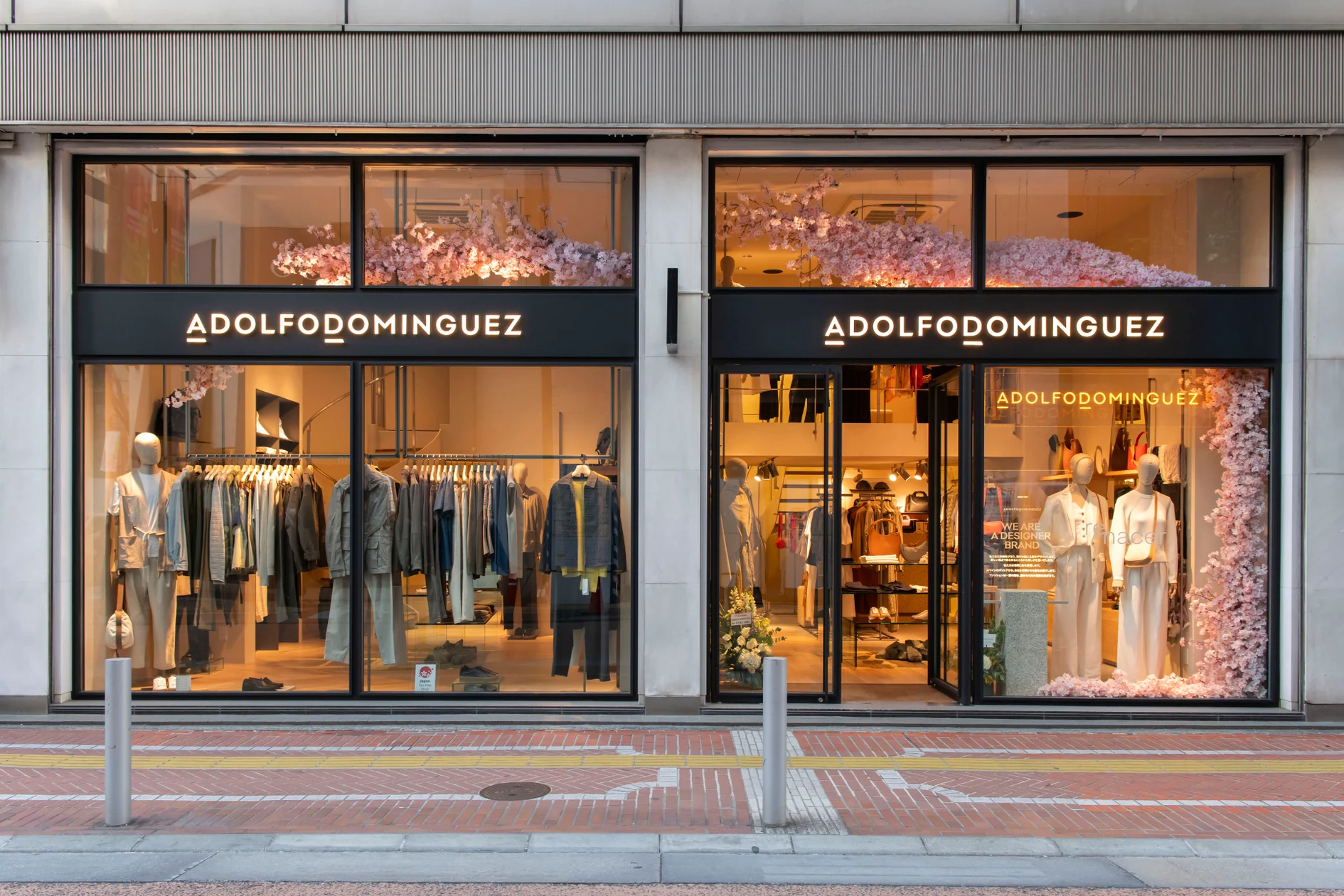 ADOLFO DOMINGUEZ 新宿店 改装工事の電気設備工事