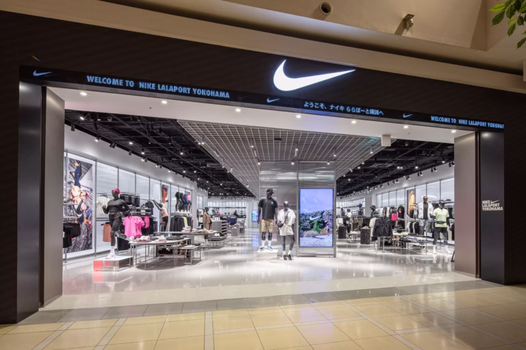 NIKE RISE ららぽーと横浜の電気設備工事