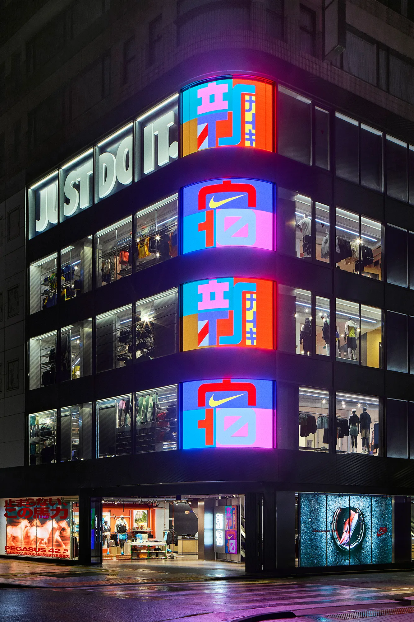 NIKE RISE SHINJUKUの電気設備工事